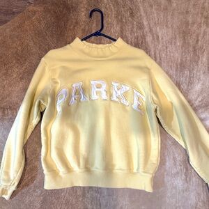 PARKE Yellow Sweatshirt